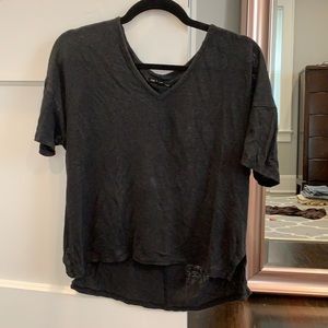 Black rag and bone top, worn under 5 times